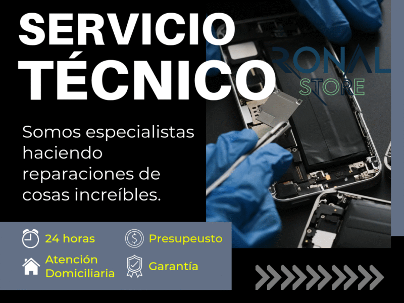 Servicio técnico y venta de accesorios para celulares