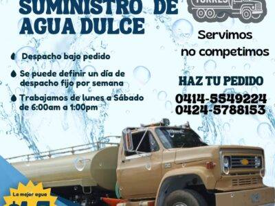 Suministro de agua Torres